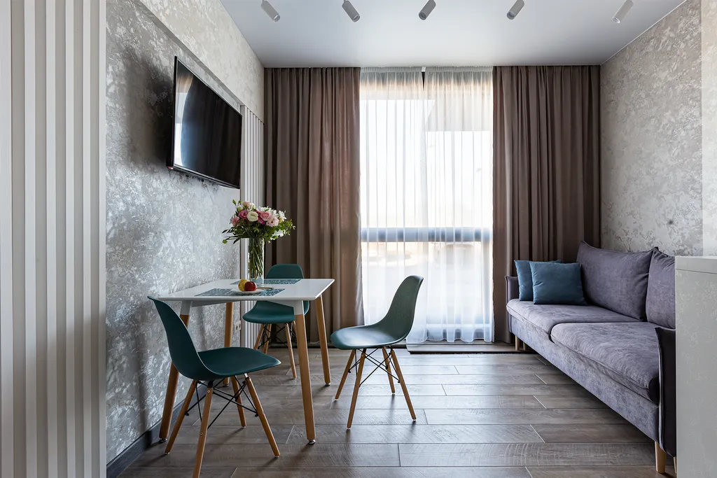 Апартаменты в Охта парк Мераки