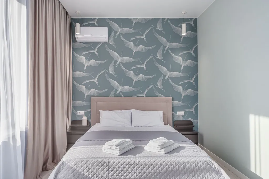 Дом с бассейном с видом на горы