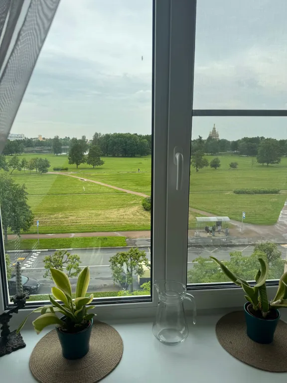 Вид на Петергоф