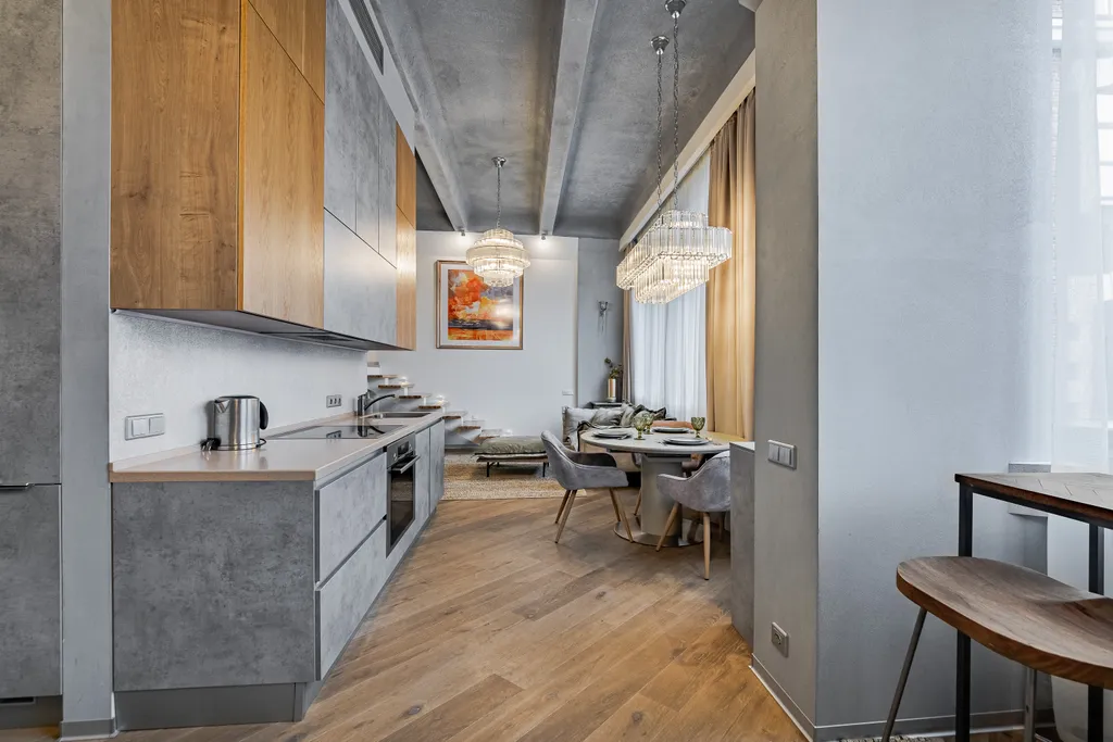 Квартира Квартира Дизайнерский лофт на Бауманской — Москва