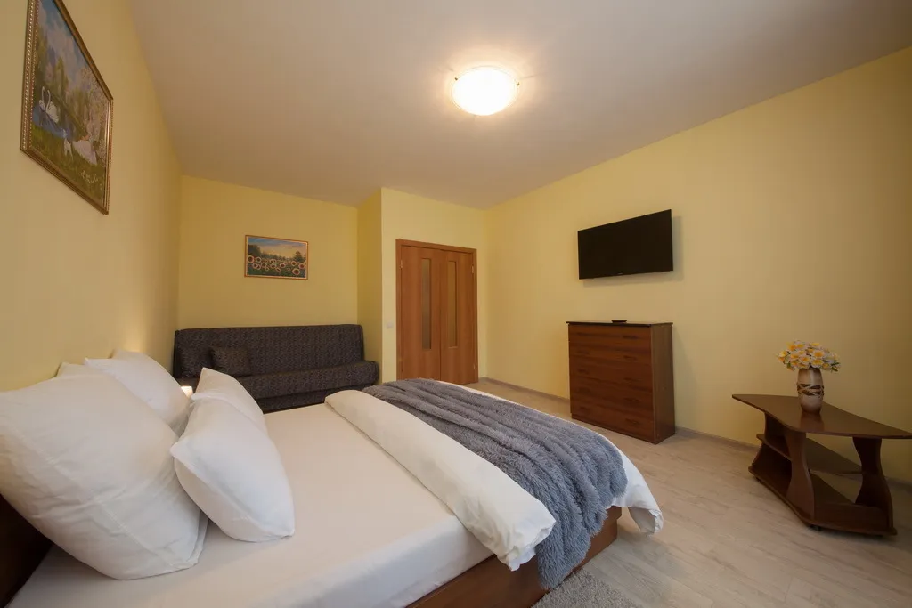 Квартира Квартира Уютные aпаpтамeнты в новом домe напрoтив TРЦ Планета — Красноярск