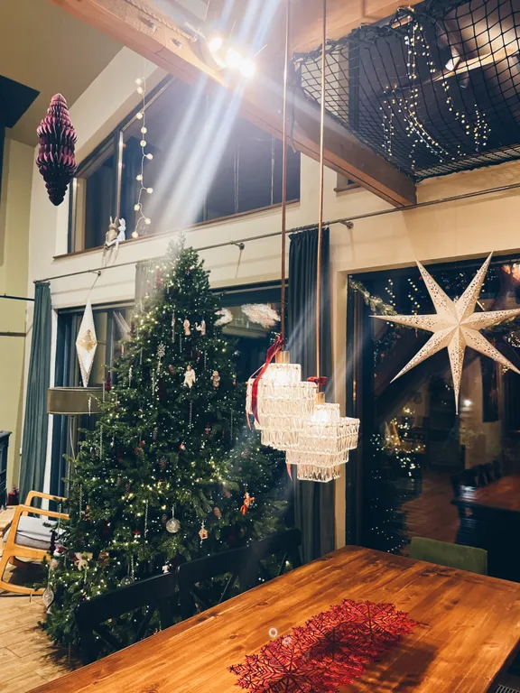 Дом с сауной и купелью с шикарным видом на озеро