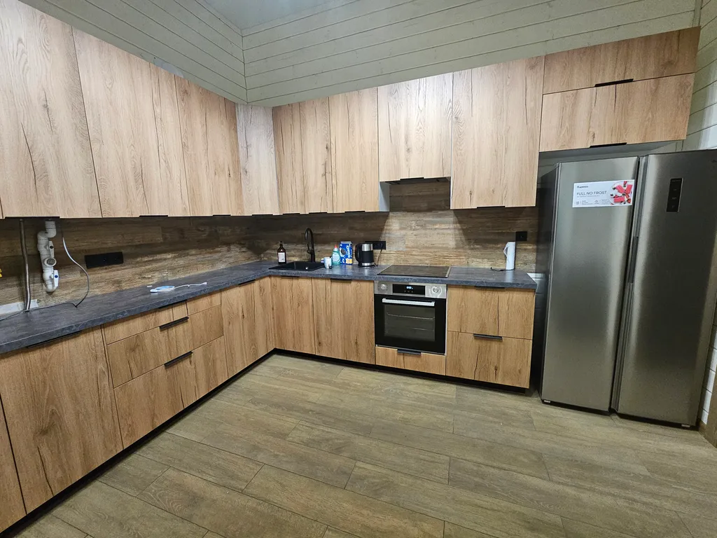 Дом с баней и камином для большой компании