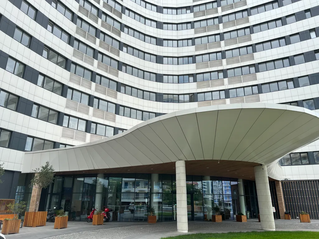 Квартира с прекрасным видом на море и скалы Адалары