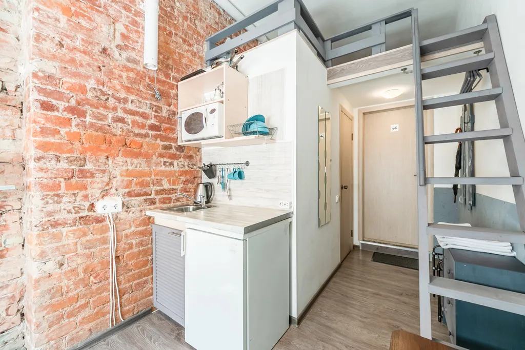 Квартира Квартира Уютная двухуровневая студия напротив Московского вокзала — Санкт-Петербург