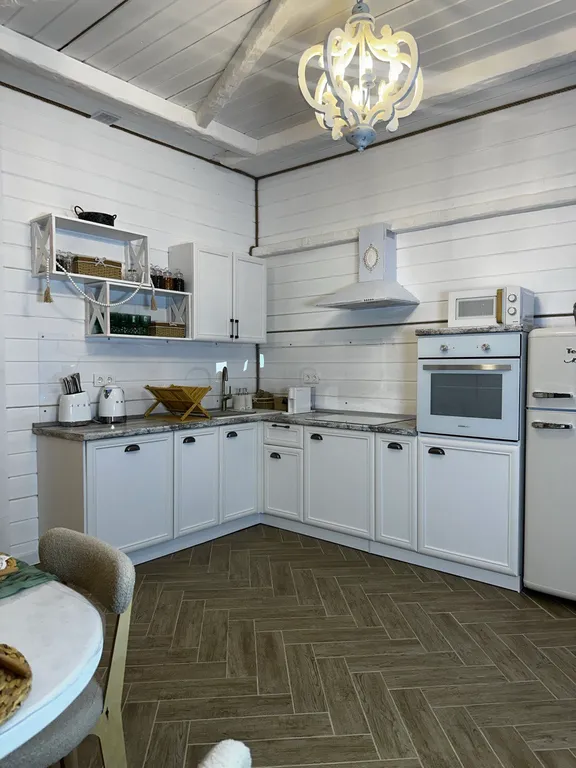 Дом с русской баней на дровах и чаном