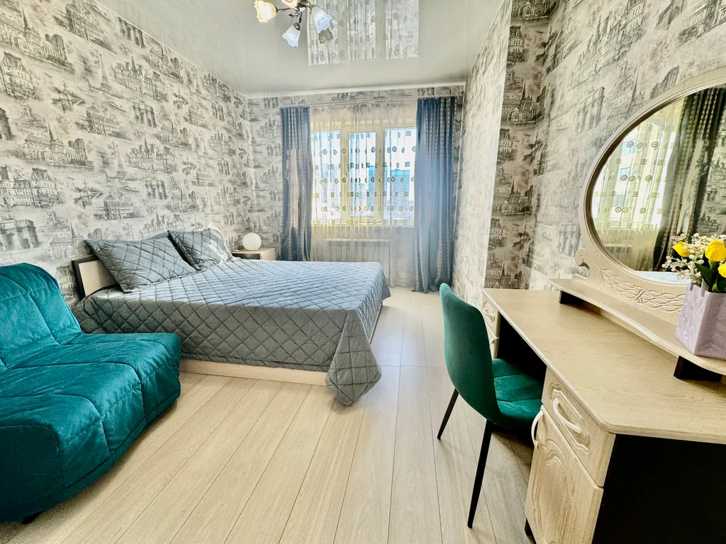 Уютная квартира в центре рядом с ТРЦ Аура