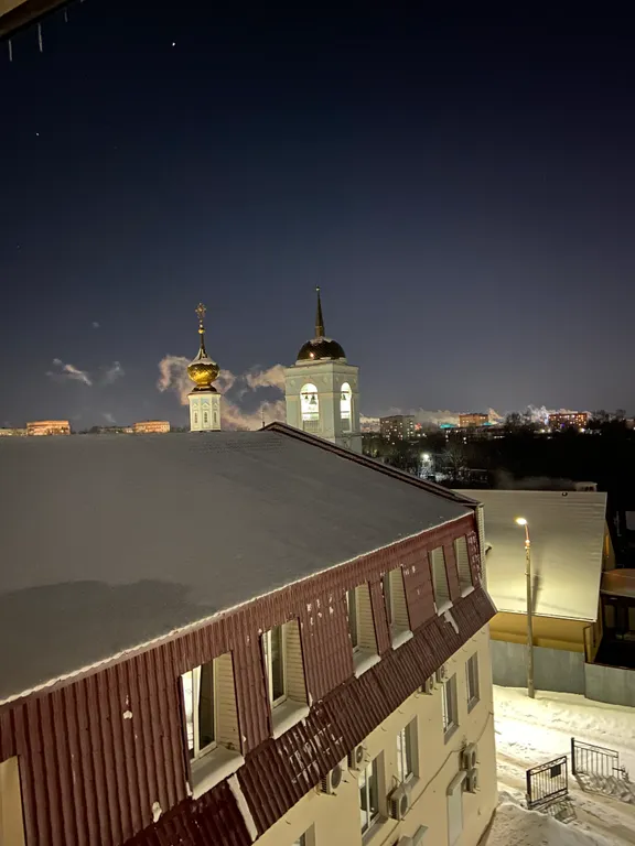 Уютная квартира в центре города с видом на Успенскую церковь