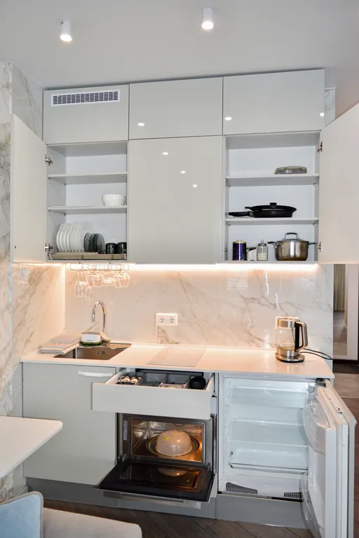 Элитная евродвушка с дизайнерским ремонтом на берегу реки Волга