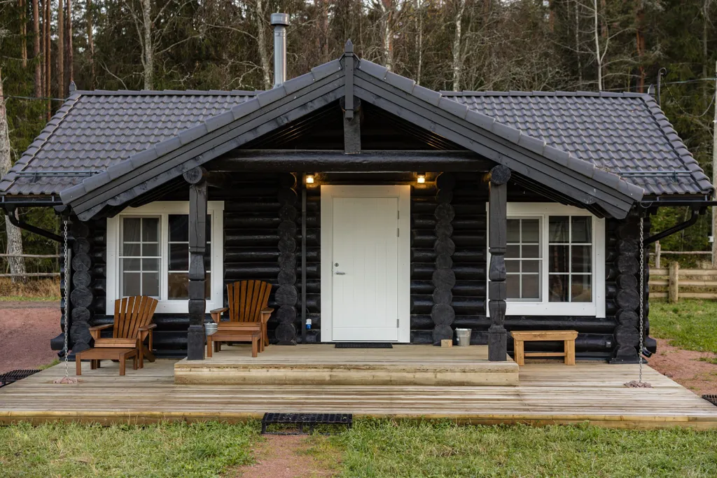 Коттедж Дом Теремок на берегу реки Свирь — Лодейное Поле