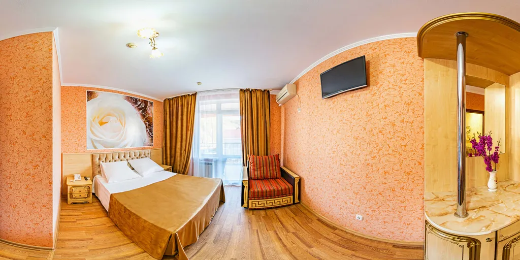 Квартира Квартира Комфорт  "ГОРЫ И РЕКА" с балконом — Лазаревское