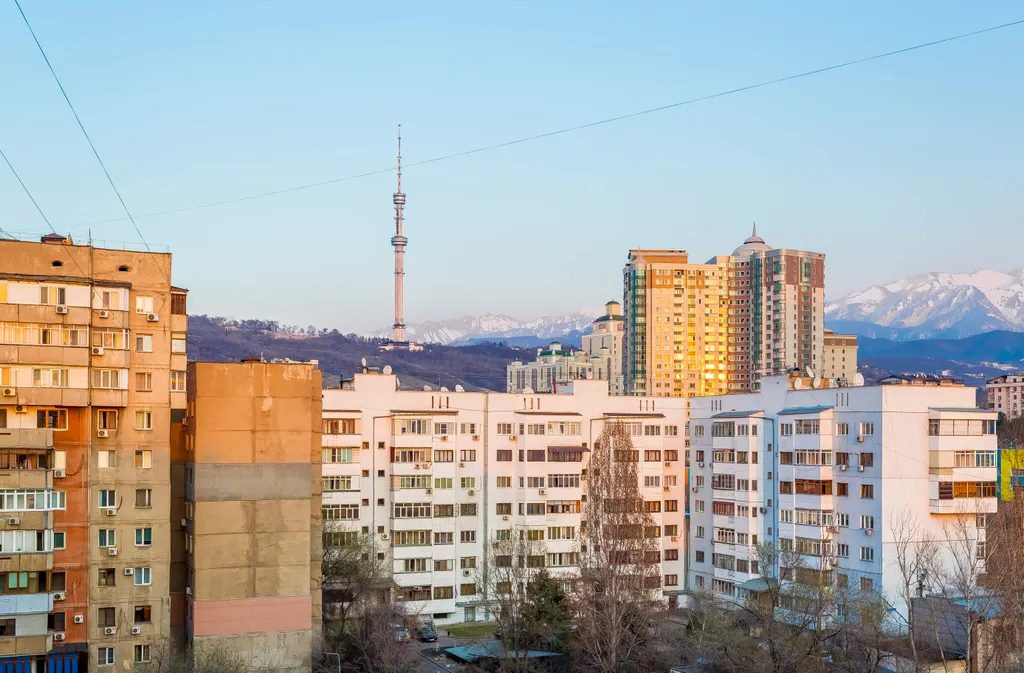 Квартира Двухкомнатная квартира, Посольство США — Алматы