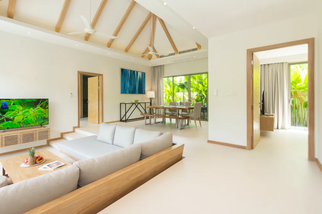 Светлая вилла с 3 спальнями и бассейном Бангтао, Лаян, Лагуна