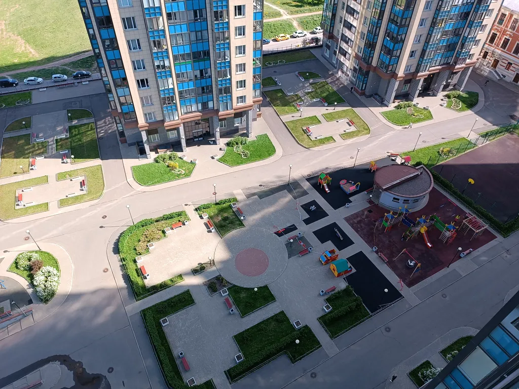 Видовая евродвушка Sakura рядом с парком и метро