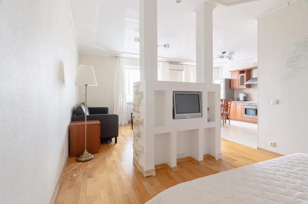 Квартира Квартира Студия MyHomeYourHome на улице Беринга, 23к2 — Санкт-Петербург