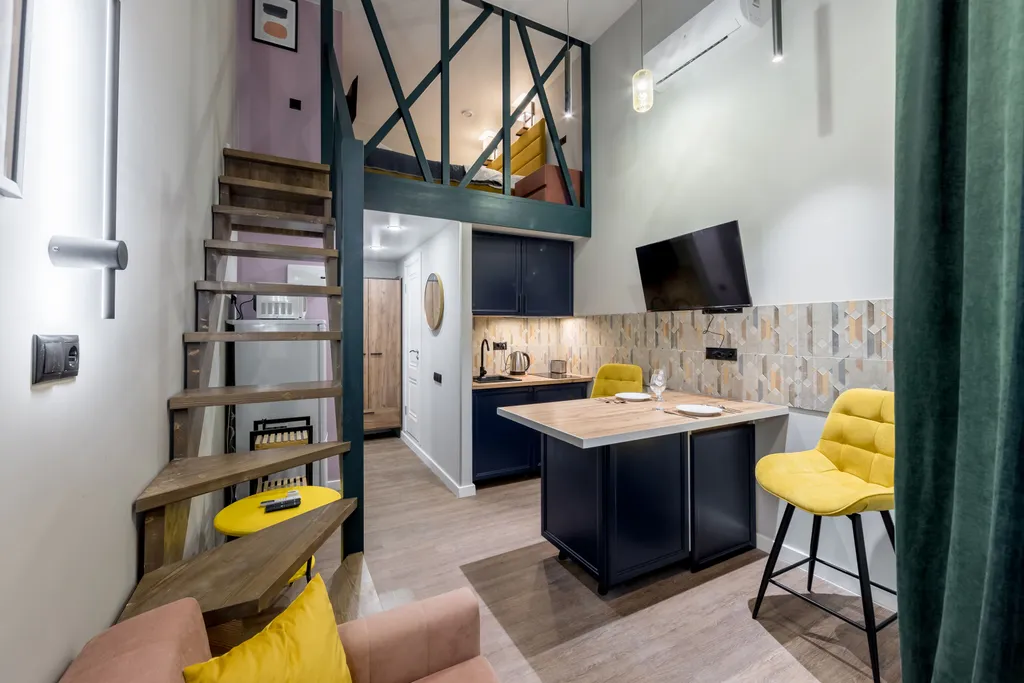 Двухуровневый апартамент с верандой в ЖК HomeCity