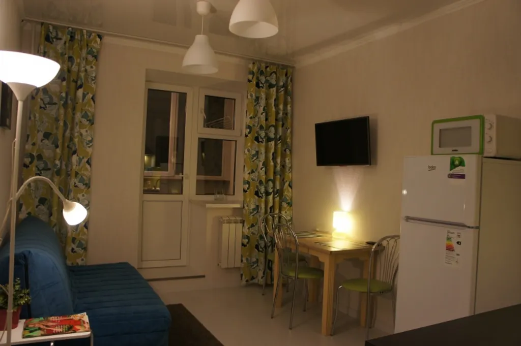 Просторная однокомнатная квартира с видом до горизонта на юго-восток