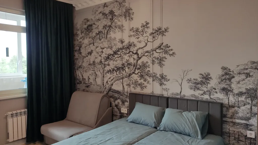 Студия с отдельной кухней