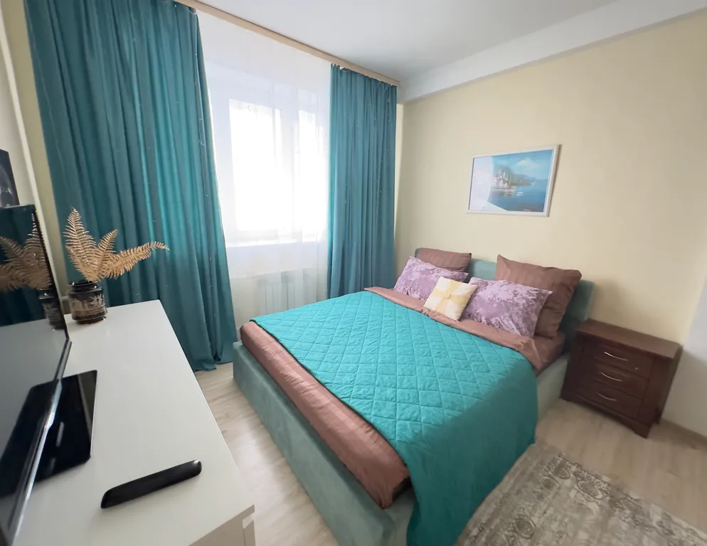 Евродвухкомнатная квартира в центре города