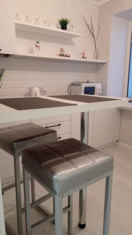 Красивая чистая квартира с красивым видом на арену