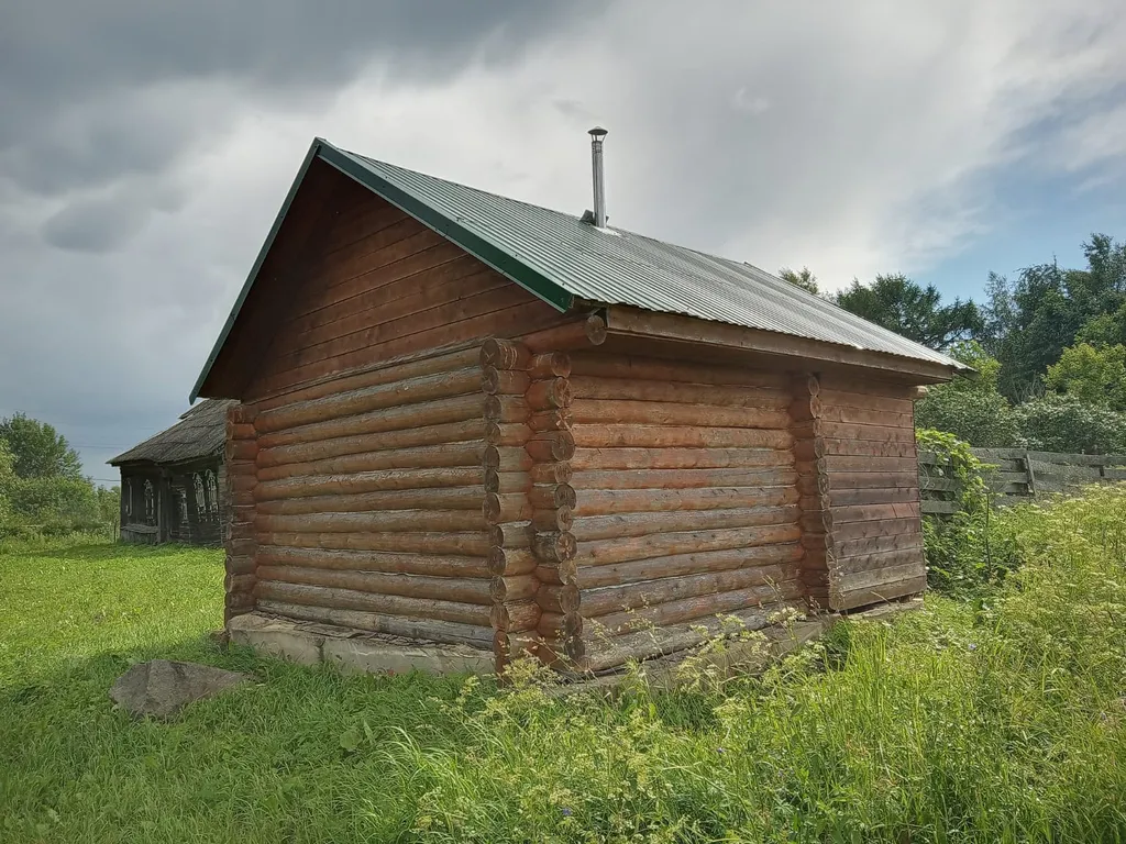 Дом с баней в деревне