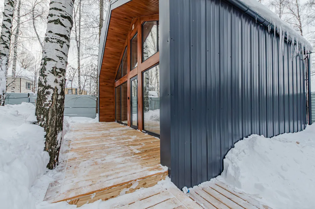 Коттедж Коттедж 56м2 в Казани в Лесу с Русской баней — Казань