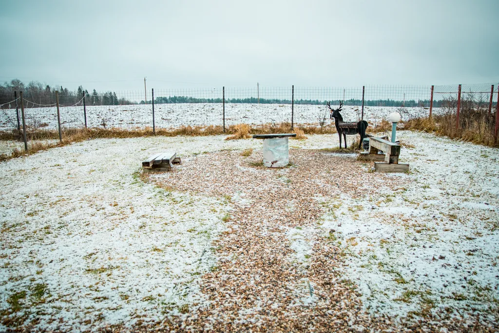 Дом с террасой и мангальной зоной для отдыха