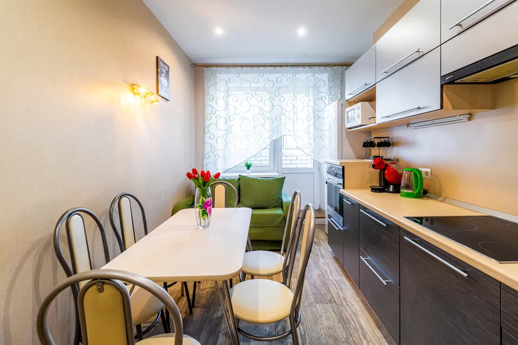 2-комн апартаменты в новом доме у Ж/Д в-ла, 5 мин до метро+кофемашина