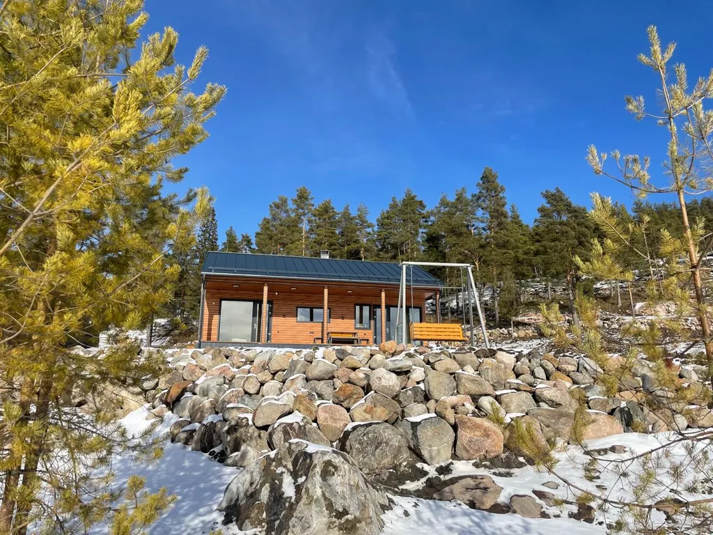 Домик на озере Ихоярви (дом №4)