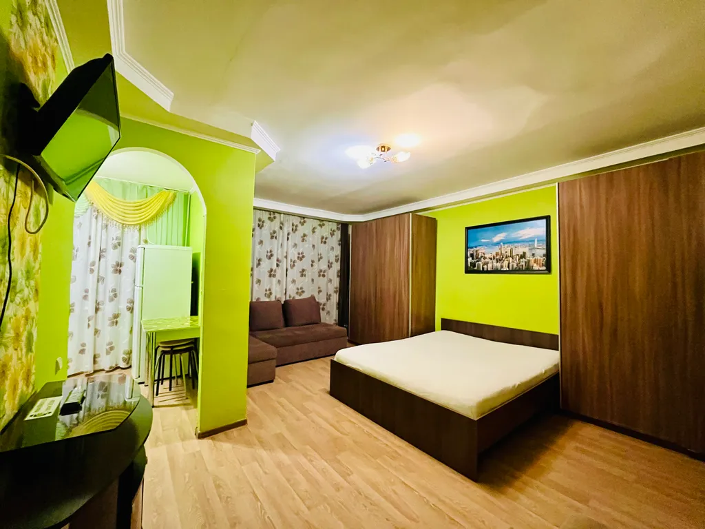 Уютная однокомнатная квартира с тремя раздельными спальными местами — аренда посуточно в Туймазы