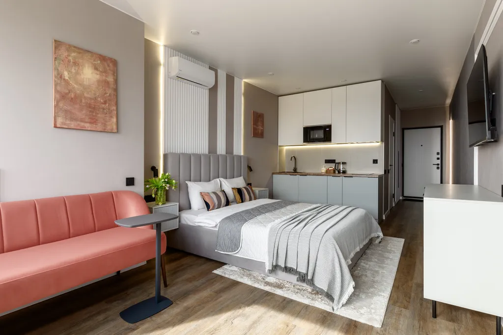 Студия с шикарным видом