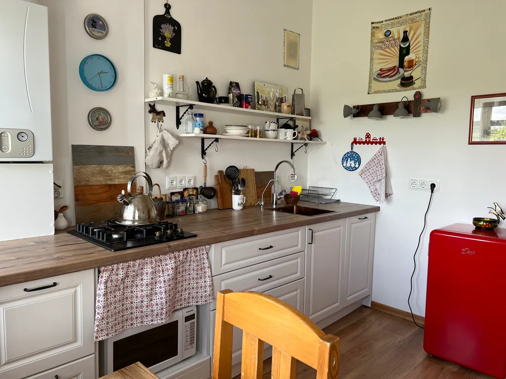 Уютная мансарда в сканди-стиле на берегу Вологды