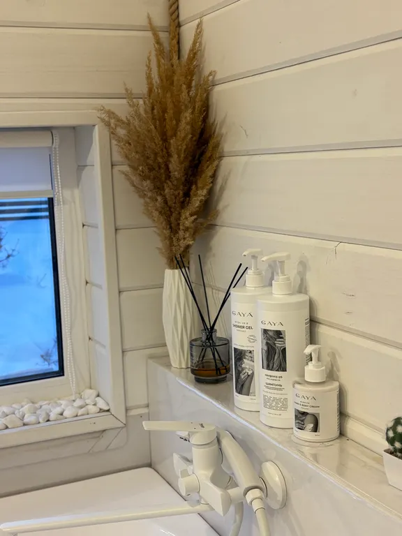 Уютный домик у лесного озера