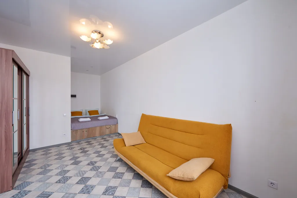 Студия с потрясающим видом на город