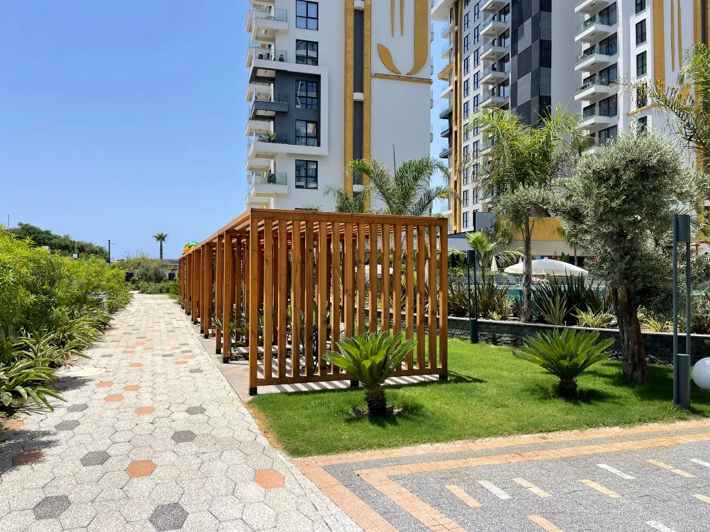 Новые апартаменты 1+1 в аренду в комплексе премиум класса Cebeci Tower