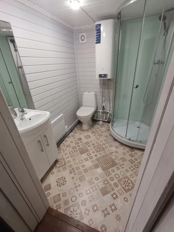 Домик с сауной у озера