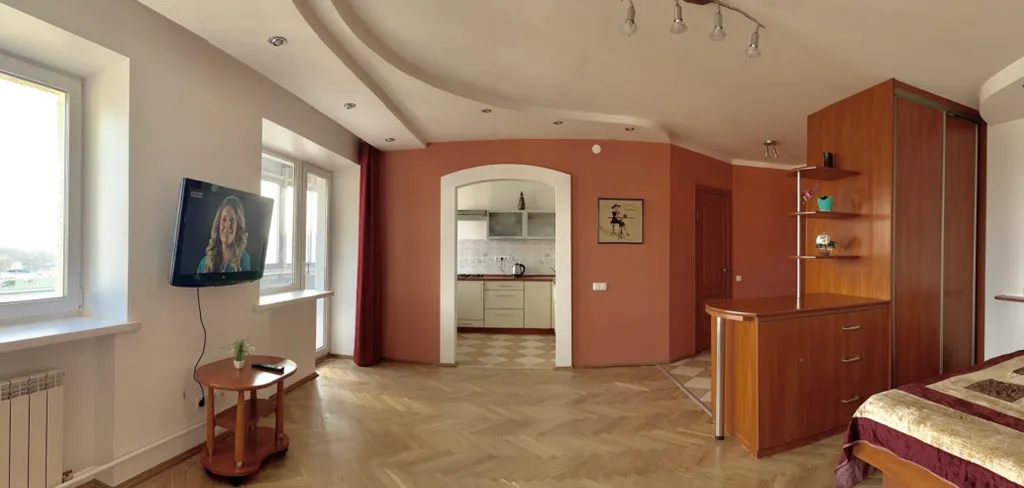 Уютная квартира с красивым видом на Троицкое предместье и реку Свислоч