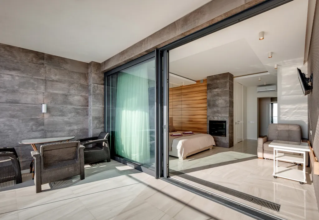 Шикарная студия Люкс с видом на море