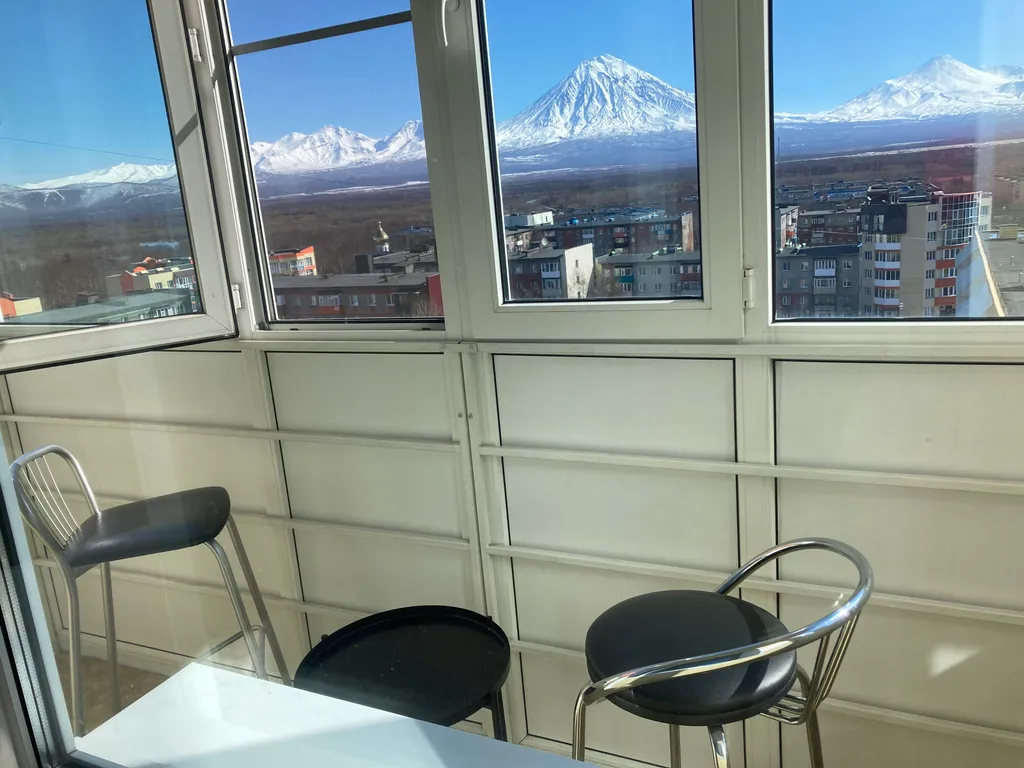 Уютная квартира с видом на вулканы