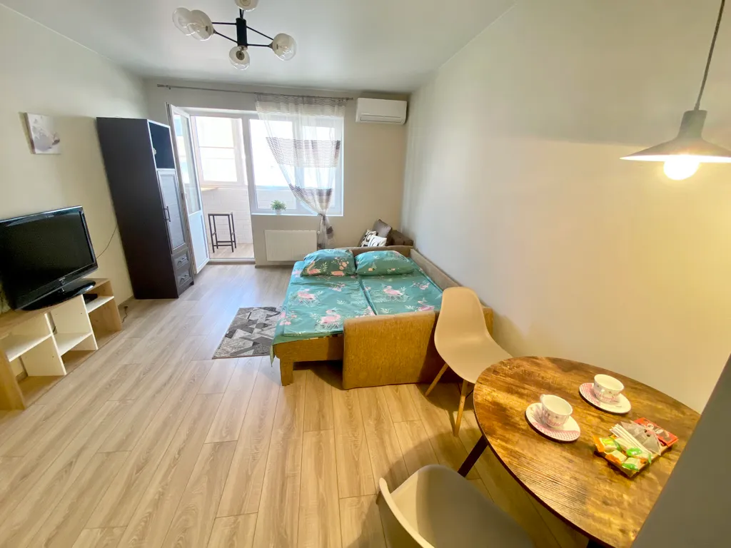 Квартира Квартира Студия Седьмое небо ЖК Лиговский — Краснодар