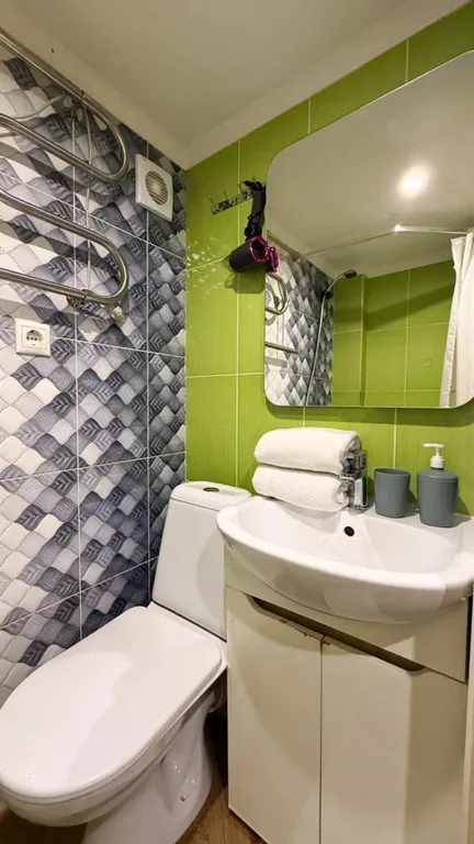 Квартира Квартира Двухуровневая студия у метро Автозаводская — Москва