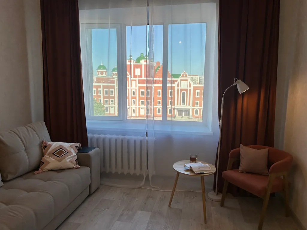 Квартира с видом на Набережную в центре