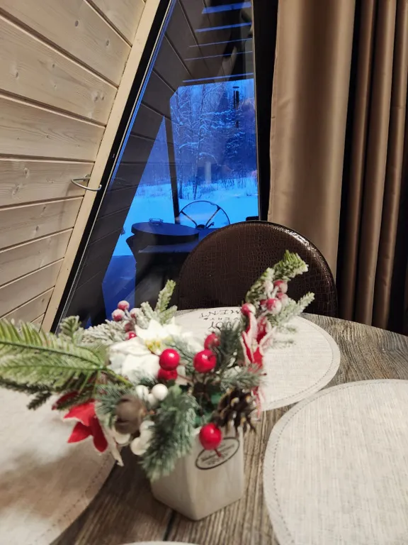 Уютный дoм a-frame