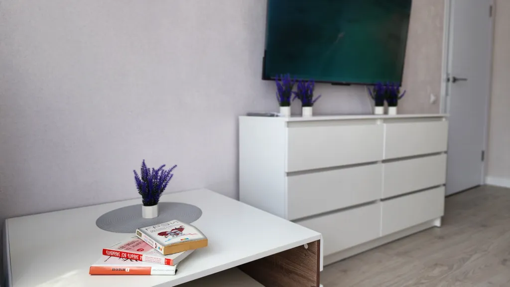 Уютная однушка с видом на бассейн