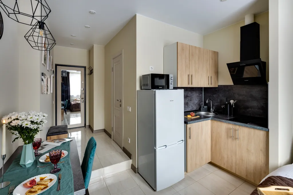 Идеальная студия Фрейя в ЖК Одинбург недалеко от больницы