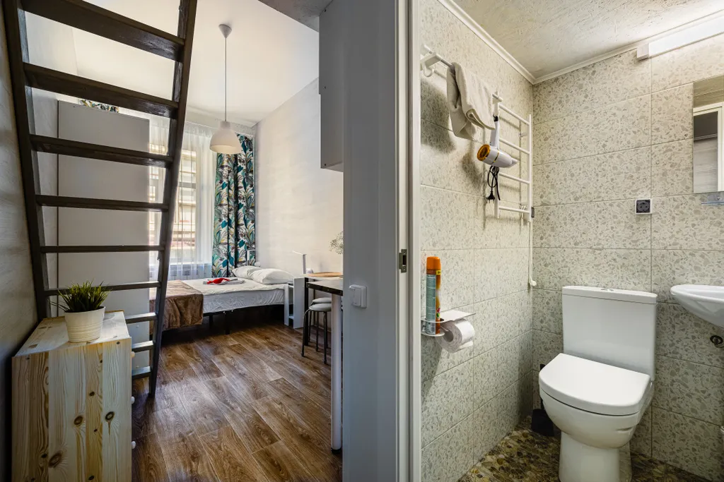 Квартира Квартира В Самом Центре Двухуровневая евро студия — Санкт-Петербург