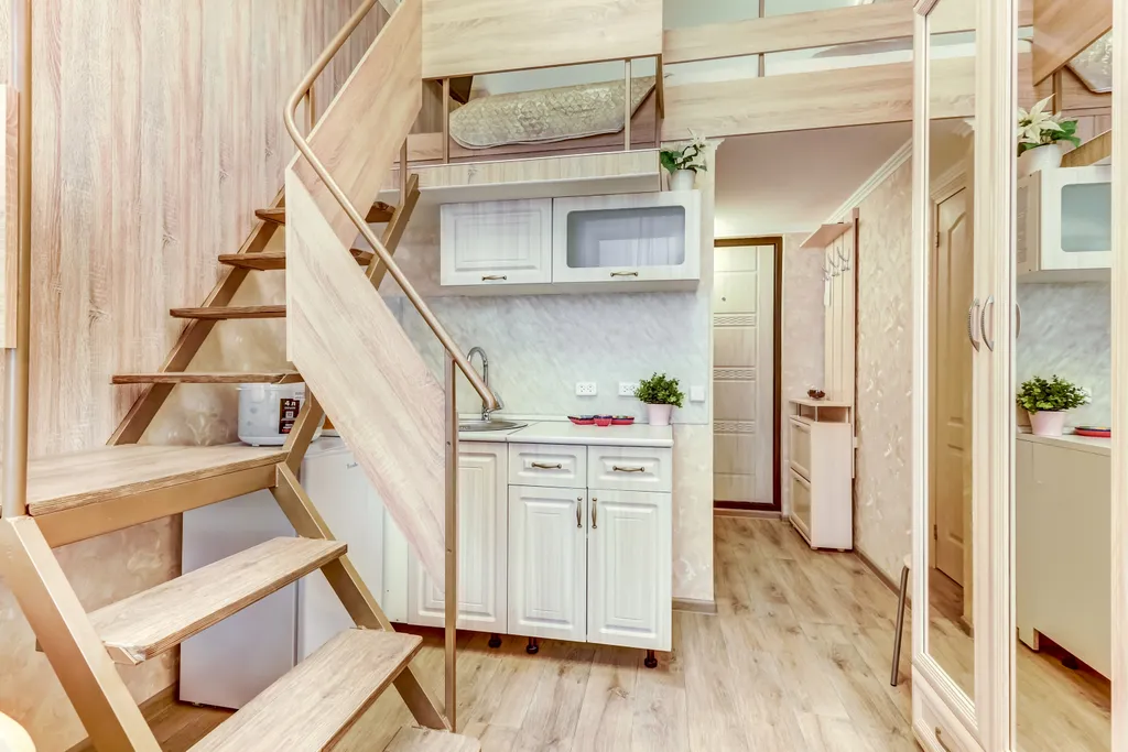 Квартира Квартира Двухуровневая семейная студия у Невского проспекта — Санкт-Петербург