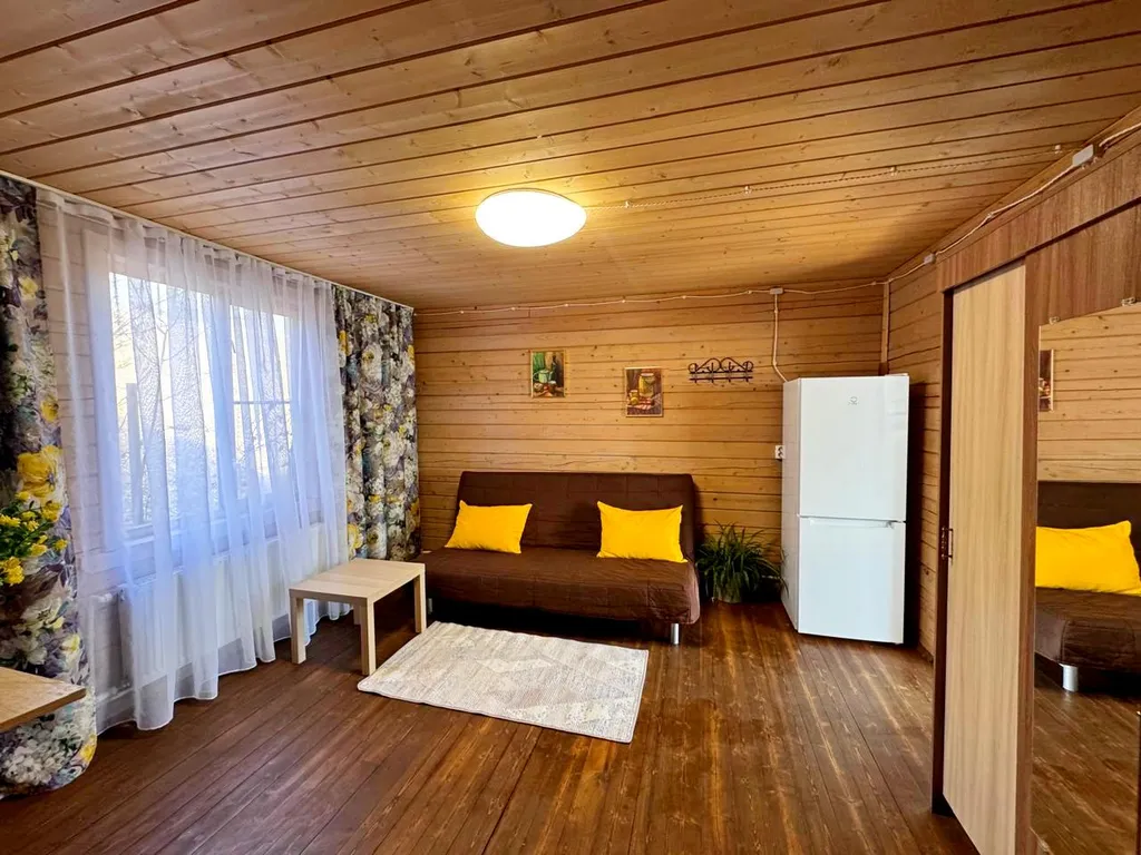 1 Деревянный дом для отдыха 6 гостей