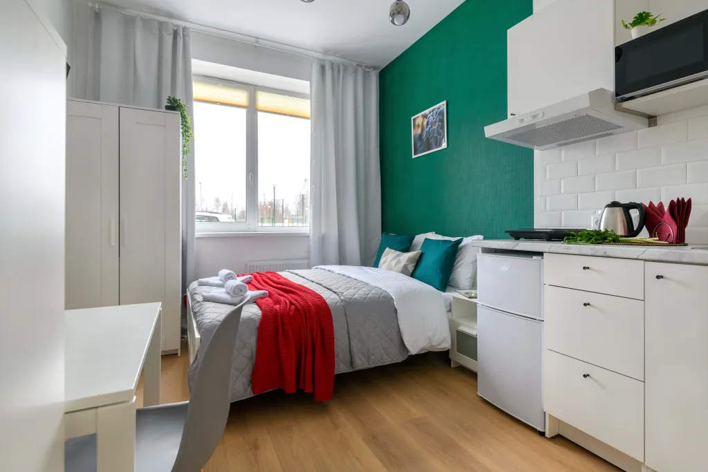 Квартира Квартира Студия Лесная в Песочном удаленное заселение — Песочный