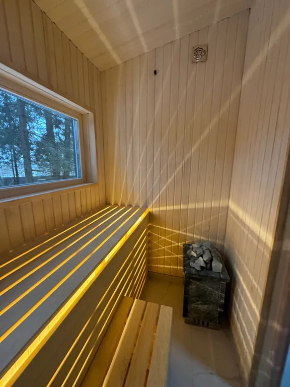 Коттедж с сауной и джакузи, 74 кв.м